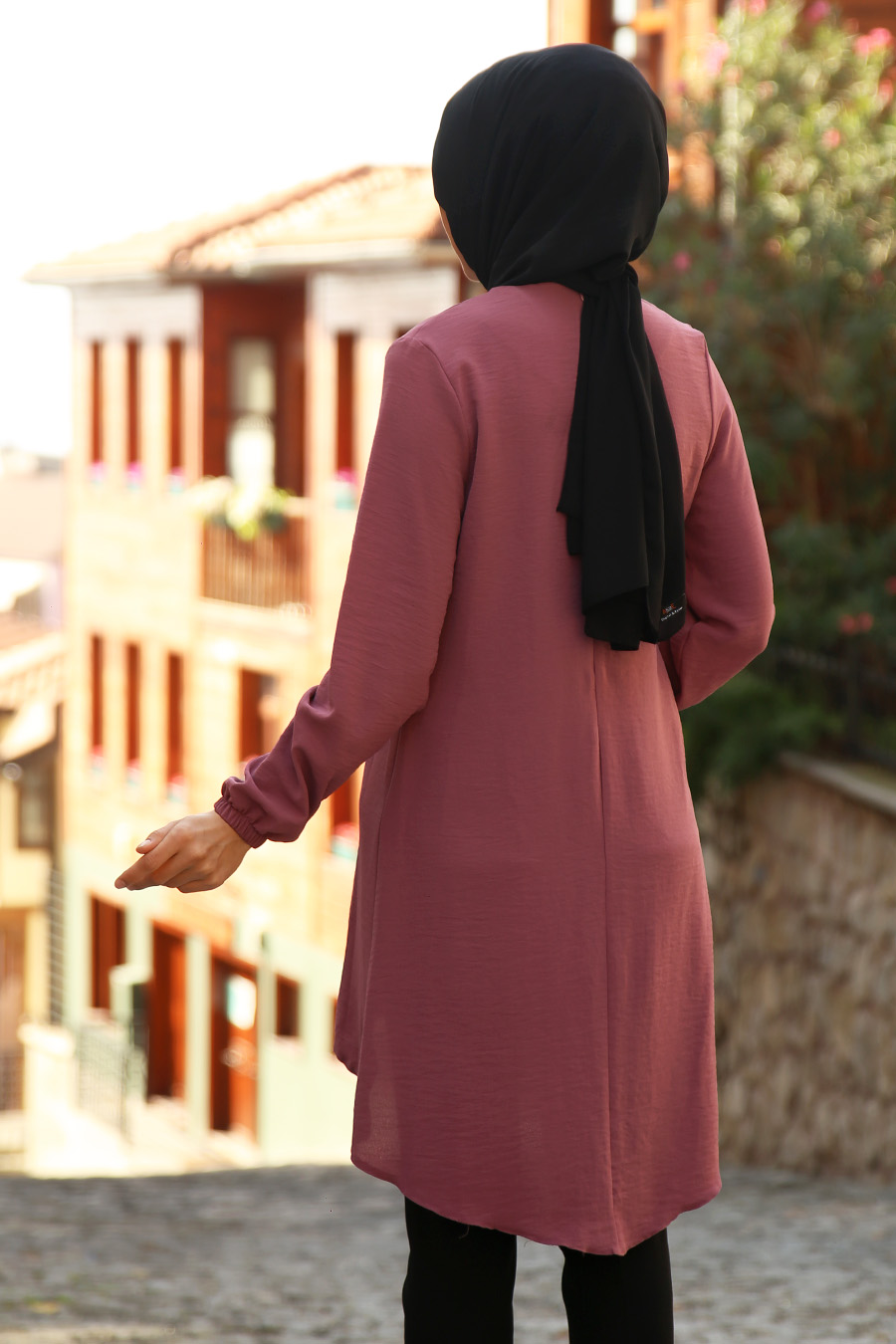 TUNIC - ROSE COLOR  TUNIC - ROSE COLOR