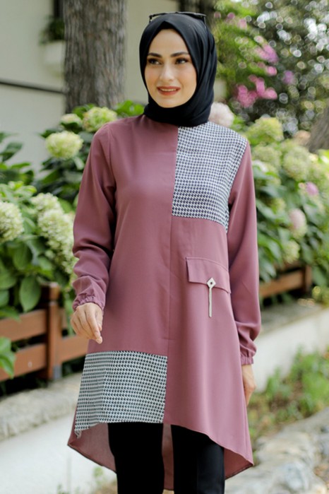 TUNIC - ROSE COLOR 