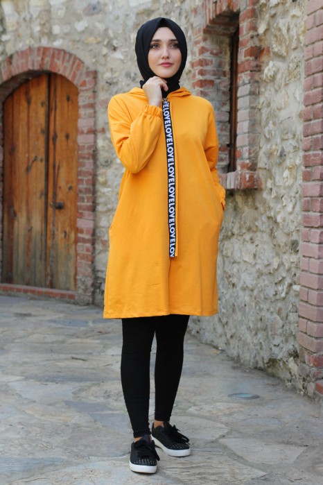 YELLOW  COAT