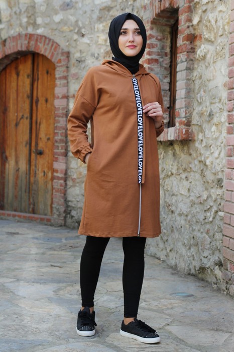 TAN  COLOR  COAT