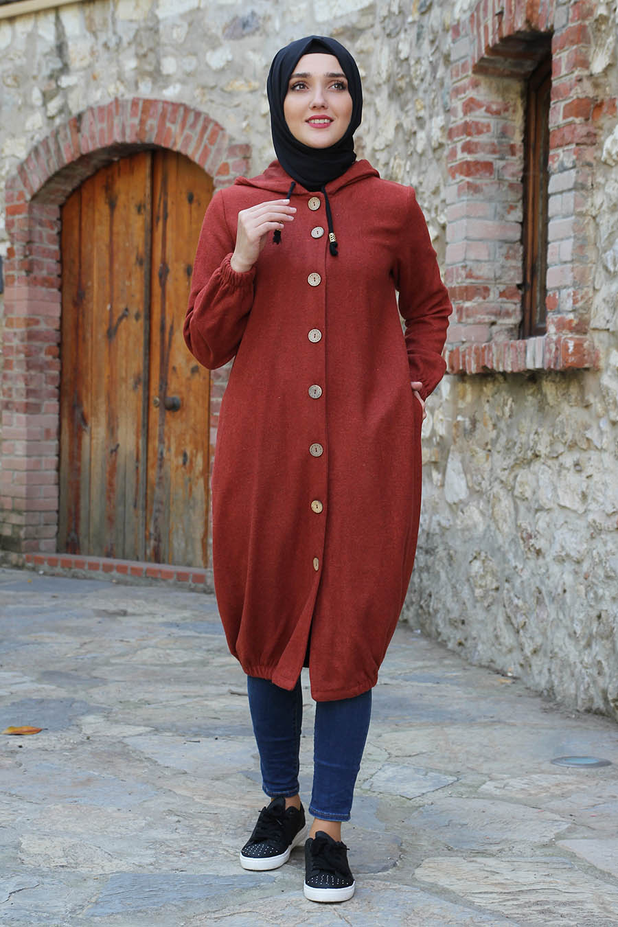 BRICK COLOR COAT
