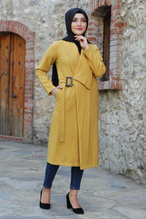 YELLOW  COAT