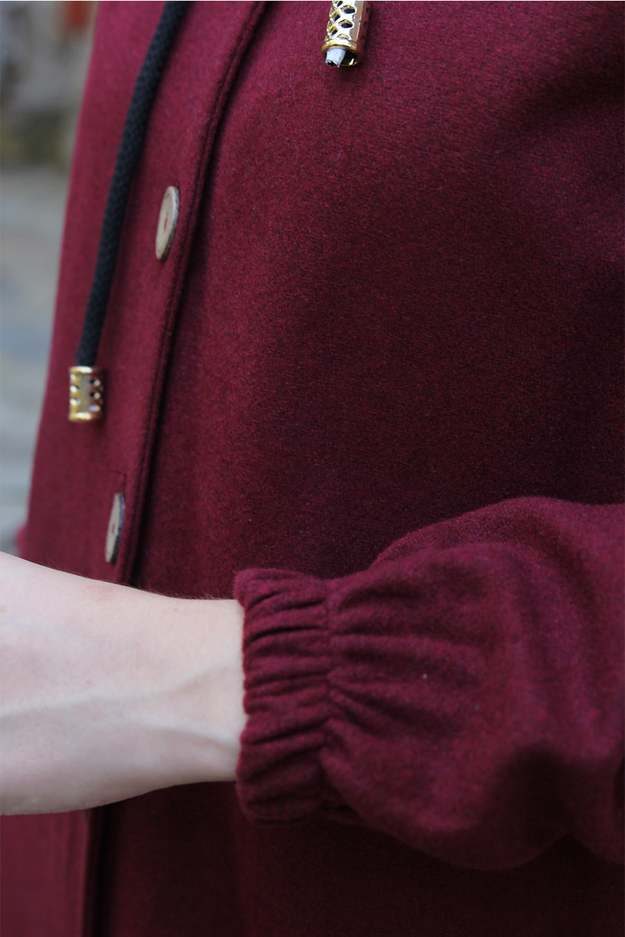 PLUM  COAT PLUM  COAT