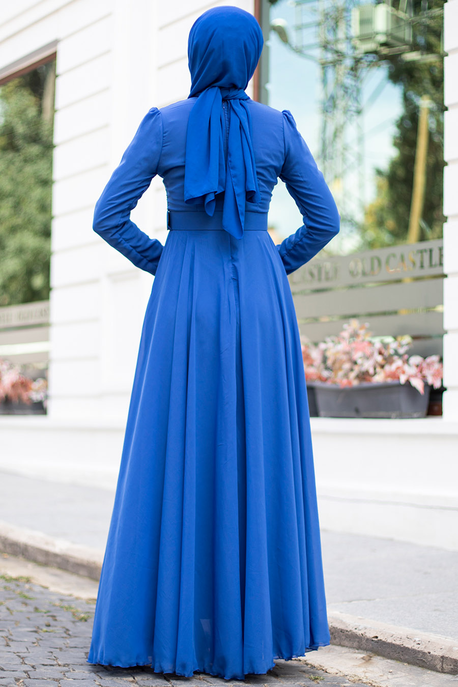 SAX BLUE EVENİNG DRESS