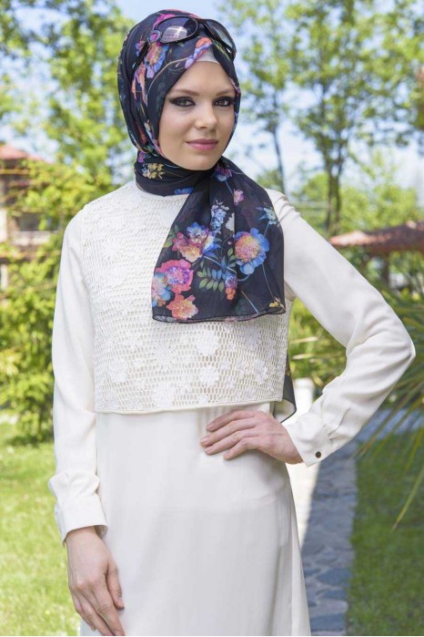 Printed Chiffon Shawl