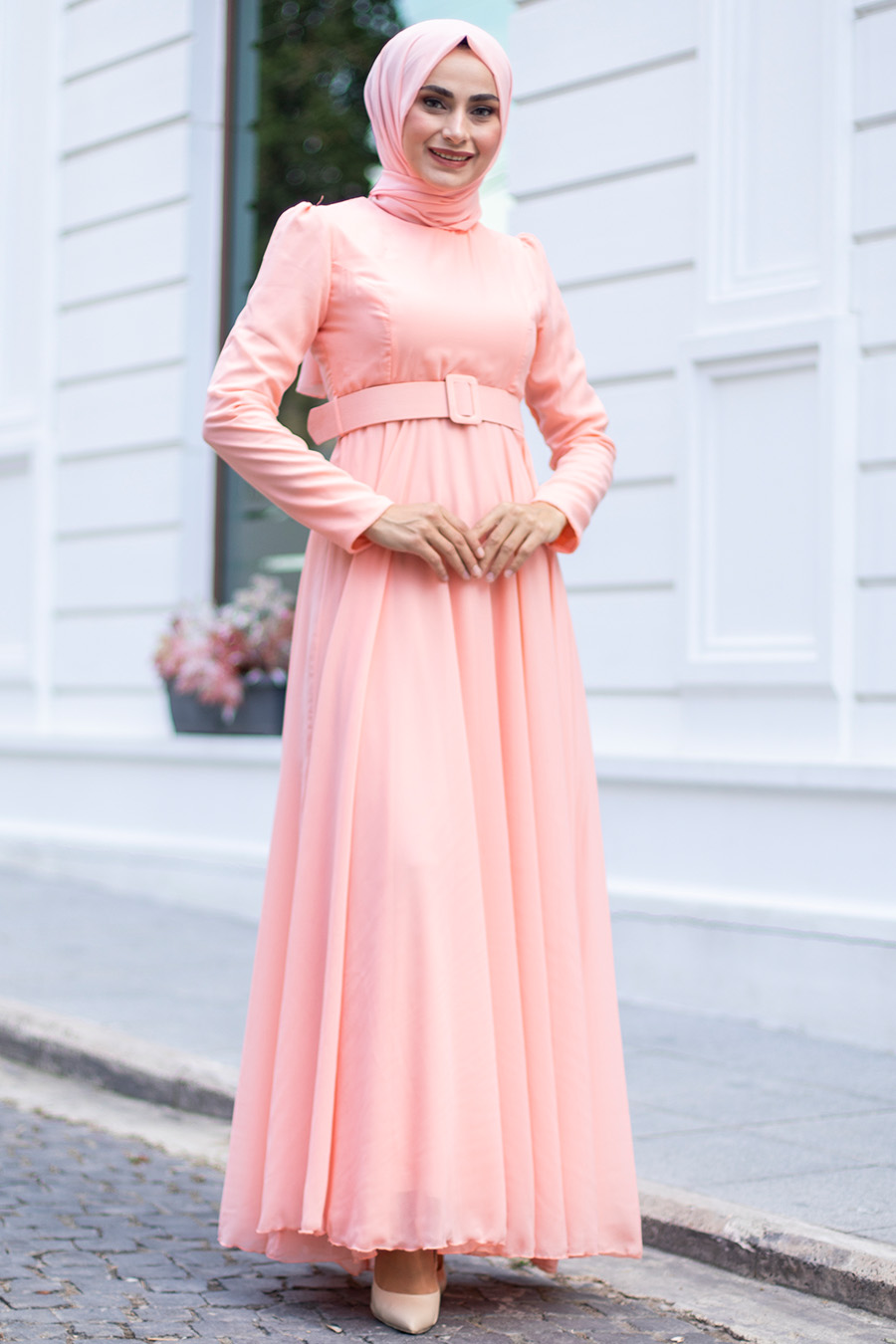 SOMON COLOR EVENİNG DRESS