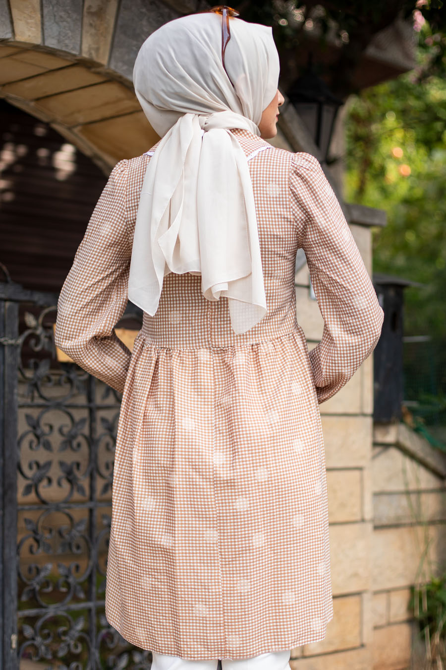 TAN COLOR TUNIC  TAN COLOR TUNIC