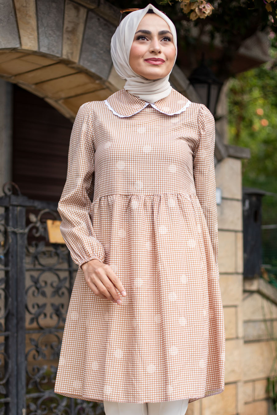 TAN COLOR TUNIC 