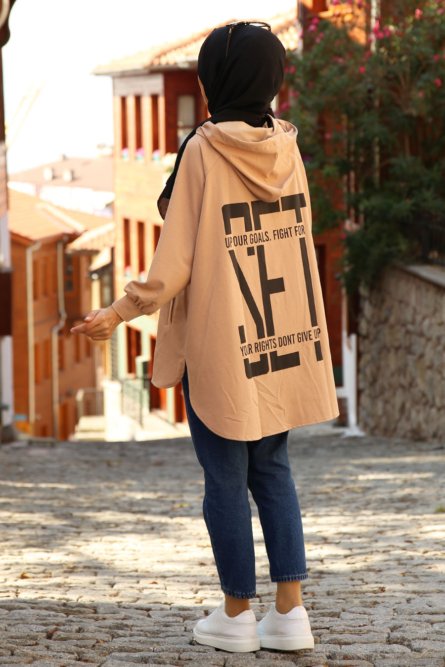 TUNIC - BEIGE COLOR   TUNIC - BEIGE COLOR