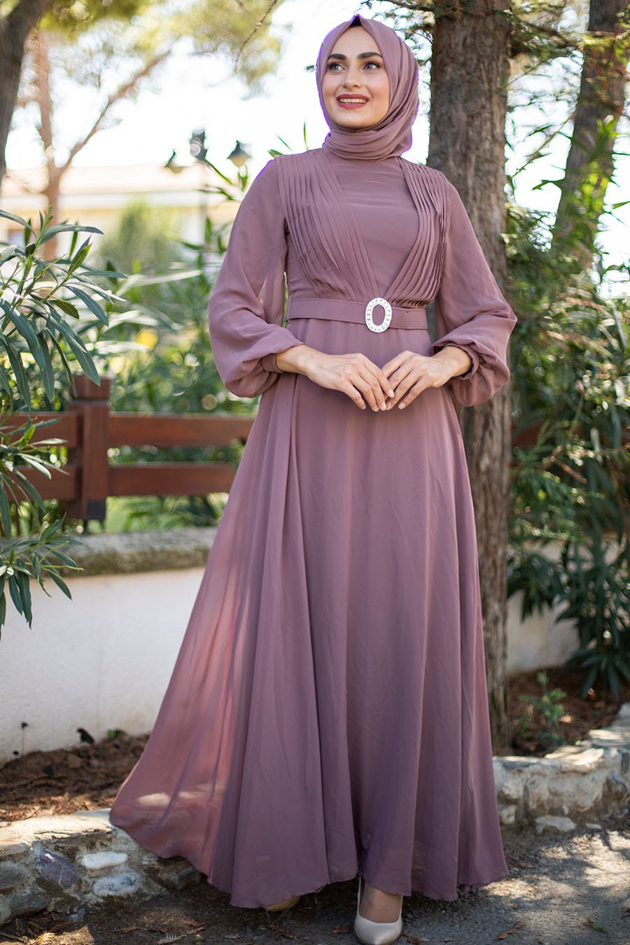 VİSON COLOR EVENİNG DRESS